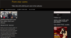 Desktop Screenshot of pornstarcams24.com